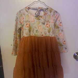 Pete and Lucy 3t boutique fall dress NWT!